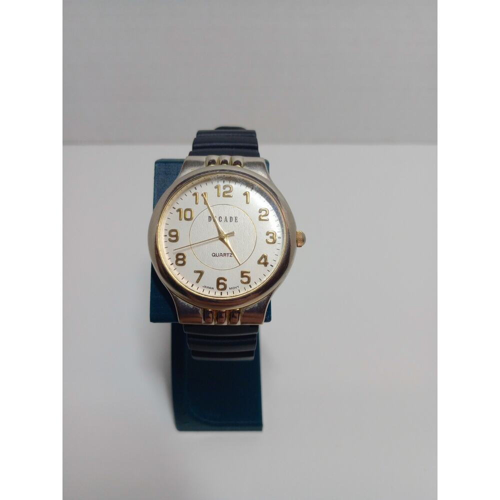 Men's Decade 3991 Watch With Black Band Tested